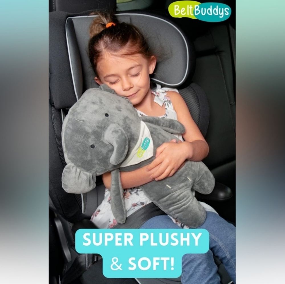 NWT THREE Belt Buddys Stuffed Elephant or Bear, You Choose Your Combination
